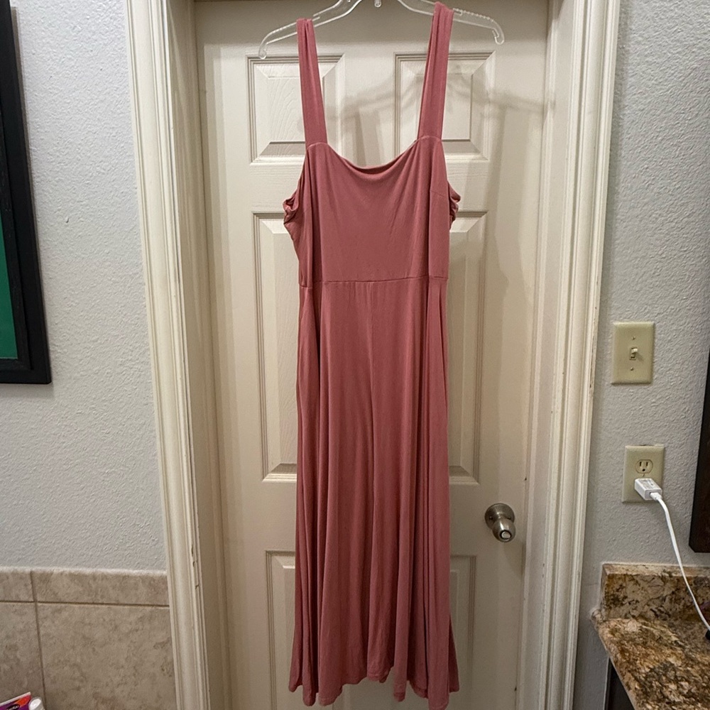 Market & Spruce Dusty Rose Dress